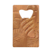 Feuillages en bois sculpté Imprimer (Devant)