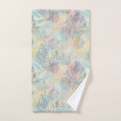 Feuille. (Serviette à main)