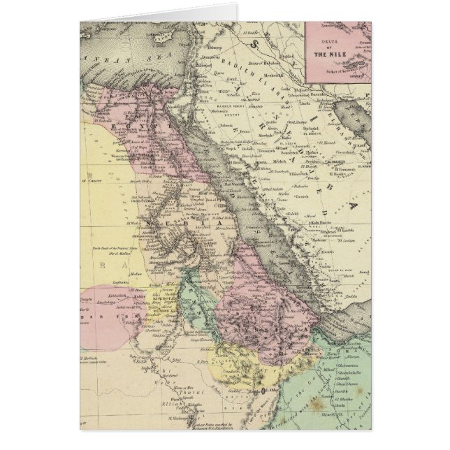 Feuille Afrique-Est (Devant)