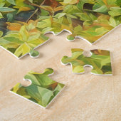 Feuille Art Abstrait Challenging Nature Puzzle (Côté)