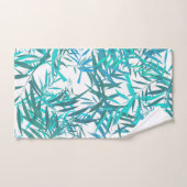 Feuille bleu de saule (Serviette à main)