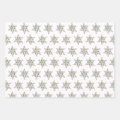 Feuille cadeau Alpaca "Fleece Navidad" Ensemble de (Devant 2)