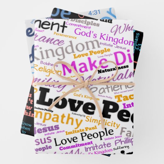 Feuille cadeau Christian JW LPMD Set 01 (En situation)