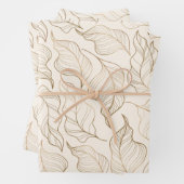 Feuille chic or Aïd Kareem islamique (En situation)