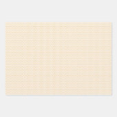 Feuille Classique Floral Art Motif Sur Ochre Jaune (Devant 2)