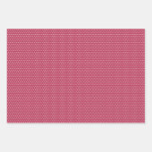 Feuille Classique Floral Art Motif sur rose foncé (Devant 3)