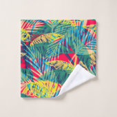 Feuille coloré (Gant de toilette)