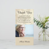 Feuille commémoratif d'automne de Merci de (Debout devant)
