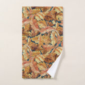 Feuille d'acanthe de William Morris, motif automna (Serviette à main)
