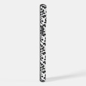 Feuille Damask Motif noir (personnalisé) (Côté droit)