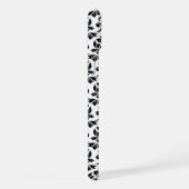 Feuille Damask Motif noir (personnalisé) (Côté droit)