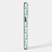 Feuille Damask Motif Turquoise (personnalisé) (Côté droit)