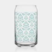Feuille Damask Teal Pattern (Droite)