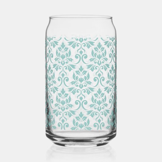 Feuille Damask Teal Pattern (Droite)