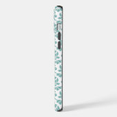 Feuille Damask Teal Pattern (Côté gauche)