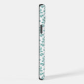 Feuille Damask Teal Pattern (Côté droit)