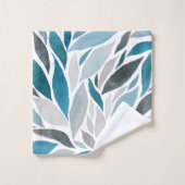 feuille d'arbre (Gant de toilette)
