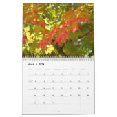 Feuille d'ART de CHUTE de calendriers d'AUTOMNE de (Mar 2026)