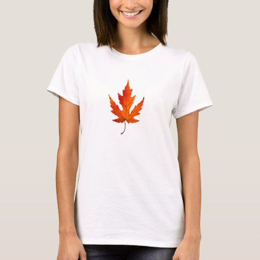 Feuille d'automne - Couleurs d'automne - T-shirt f (Devant)