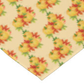 Feuille d'automne de la nappe "60x84"/citrouilles (Angle)