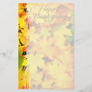 Feuille d'automne papeterie de 7 bons