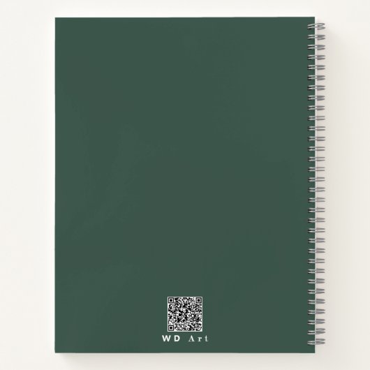 Feuille d'automne personnalisée, Journal des saiso (Dos)