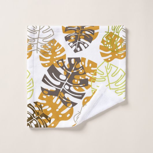 feuille d'automne serviette de bain set (Gant de toilette)