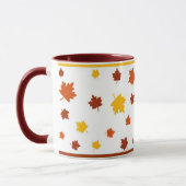 Feuille d'automne - tasse (Gauche)