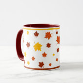 Feuille d'automne - tasse (Devant gauche)