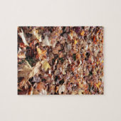 Feuille d'automne tombé - puzzle difficile (Horizontal)