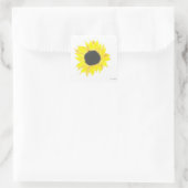Feuille de 20 autocollants de tournesol (Sac)