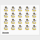 Feuille de 20 stickers Penguin Graduate (Feuille)
