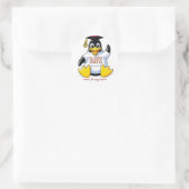 Feuille de 20 stickers Penguin Graduate (Sac)