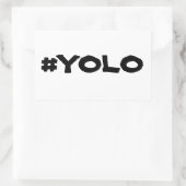 FEUILLE DE 4 - STICKERS YOLO (Sac)