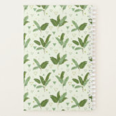 Feuille de banane avec triangles | Monogramme (Dos)
