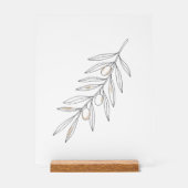 Feuille de branche d'olive (Recto)