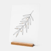 Feuille de branche d'olive (Angle)