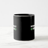 Feuille de calcul ninja tasse à café à deux tons (Centre)