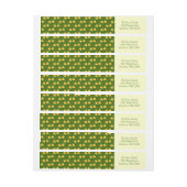 Feuille de chute : Feuille jaune, étiquette de (Feuille)