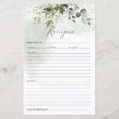 Feuille de eucalyptus boho verdure or recette de j (Devant)