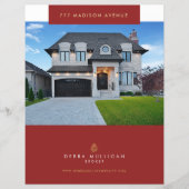 Feuille de fonction Immobilier Flyer personnalisé  (Devant)