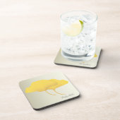 Feuille de Ginkgo dans des dessous de verre (Côté Droit)