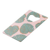 Feuille de Monstera : Motif Vintage tropical (Devant Angle)