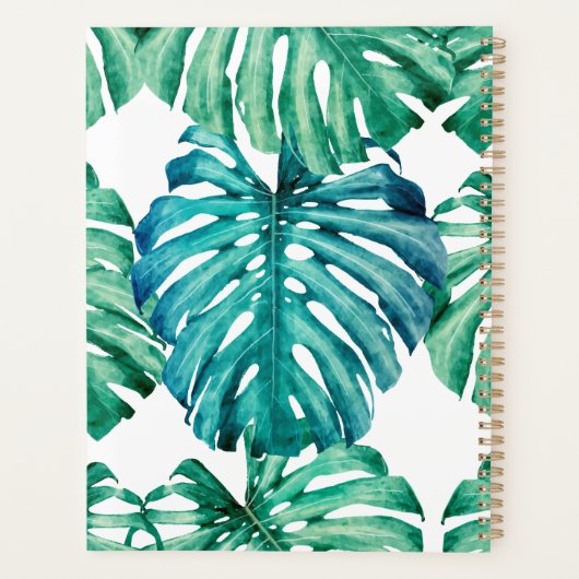 Feuille de palme peinte (Dos)