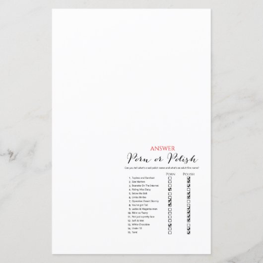 Feuille de papier (Dos)