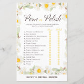 Feuille de papier (Devant)