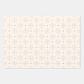 Feuille de papier à enveloppement lunaire de Noël (Devant 3)