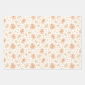 Feuille de papier à enveloppement lunaire de Noël (Devant)