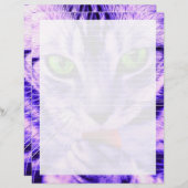 Feuille de papier à lettres de 2 à 8,5 po x 11 po (Devant / Derrière)