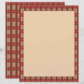 Feuille de papier Aileen (Devant / Derrière)
